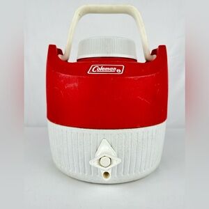 Vintage 1980’s Coleman 1 Gallon Water Cooler with Handle